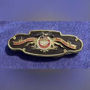 Franklin Mint Miller Beer Vintage Knife